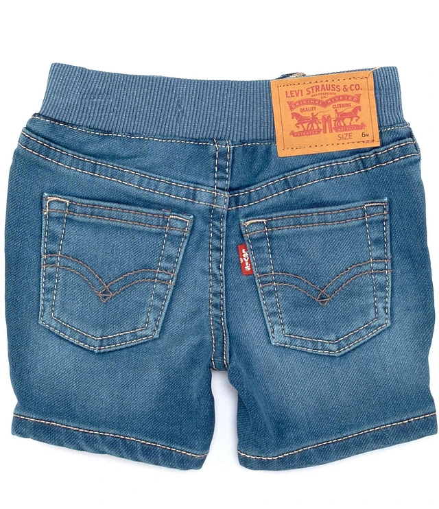 Levi's Pantaloncini Pull-On In Denim Elasticizzato Per Bambini
