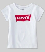 Levi's® Baby Girls 12-24 Months Short-Sleeve Batwing T-Shirt