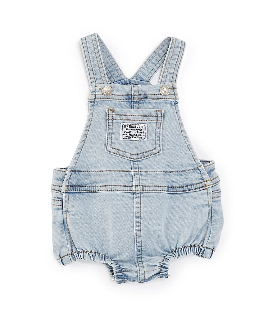 Levi's® Baby Girls Newborn-9 Months Sleeveless Denim Romper