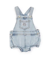 Levi's® Baby Girls Newborn-9 Months Sleeveless Denim Romper