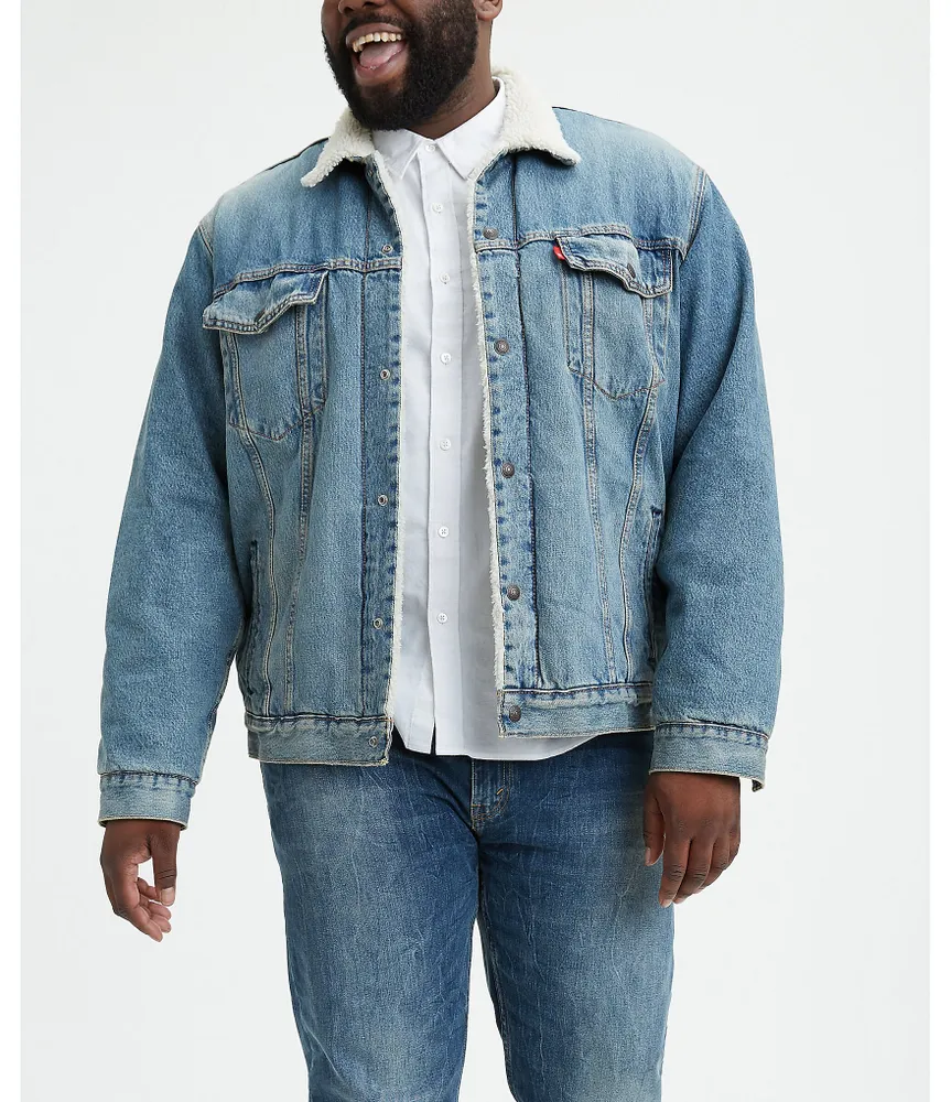 Levi's® Big & Tall Sherpa Trucker Jacket