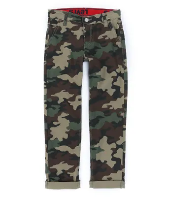 Levi's® Big Boys 8-20 502™ Regular Tapered-Fit Camo Print Chino Pants