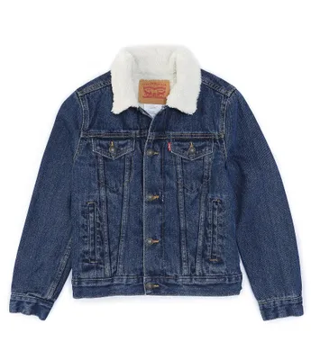 Levi's® Big Boys 8-20 Faux-Sherpa Trucker Jacket