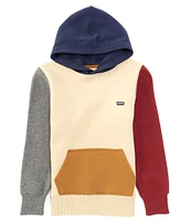 Levi's® Big Boys 8-20 Long Sleeve Colorblock Fleece Hoodie