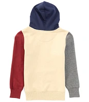 Levi's® Big Boys 8-20 Long Sleeve Colorblock Fleece Hoodie