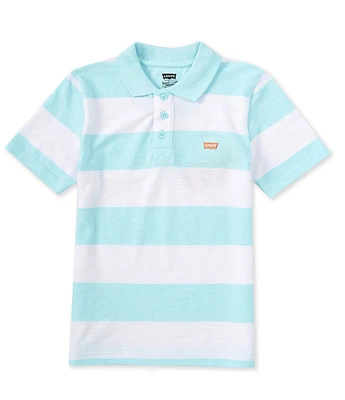 Levi's® Big Boys 8-20 Short Sleeve Rugby Stripe Polo Shirt