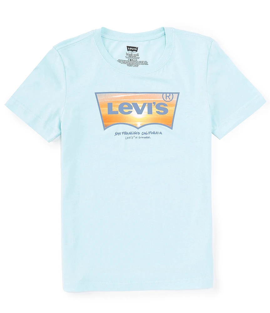 Levi's® Big Boys 8-20 Short Sleeve Sunset Batwing T-Shirt