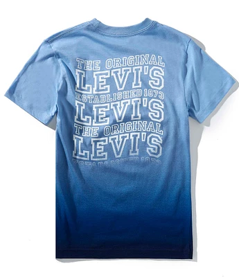 Levi's® Big Boys Short-Sleeve Wavy Logo T-Shirt
