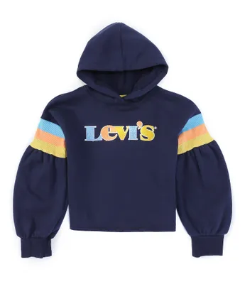 Levi's® Big Girls 7-16 Full-Sleeve High-Rise Fleece Hoodie