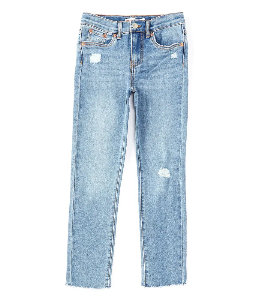 Levi's® Big Girls 7-16 Hi-Rise Straight-Leg Jeans