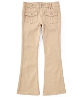 Levi's® Big Girls 7-16 Regular-Rise Flared-Leg Twill Cargo Pants