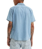 Levi's® Classic Fit Short Sleeve Chambray Woven Shirt