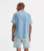 Levi's® Classic Fit Short Sleeve Chambray Woven Shirt