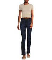 Levi's® Classic Straight Leg Full Length Stretch Denim Jeans