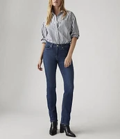 Levi's® Classic Straight Leg Mid Rise Stretch Denim Jeans