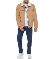 Levi's® Corduroy Sherpa-Lined Depot Jacket