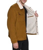 Levi's® Corduroy Sherpa-Lined Depot Jacket