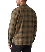 Levi's® Ermine Plaid Long Sleeve Worker Overshirt