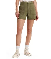 Levi's® High Rise Utility Shorts