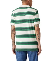 Levi's® Housemark Short Sleeve Striped Polo Shirt