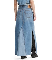 Levi's® Iconic Mid Rise Slide Slit Maxi Denim Skirt