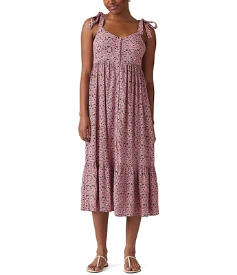 Levi's® Katherine Printed Sleeveless Midi Dress