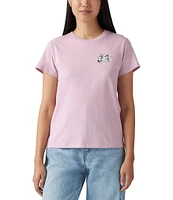 Levi's® Lily Logo Perfect Short Sleeve T-Shirt