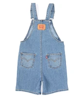 Levi's® Little Boys 2T-4T Denim Short Overalls