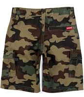 Levi's® Little Boys 2T-7 Camo Relaxed-Fit Cargo Shorts