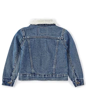 Levi's® Little Boys 2T-7 Sherpa Denim Trucker Jacket