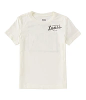 Levi's® Little Boys 2T-7 Short Sleeve Cowboy Pizza Graphic T-Shirt