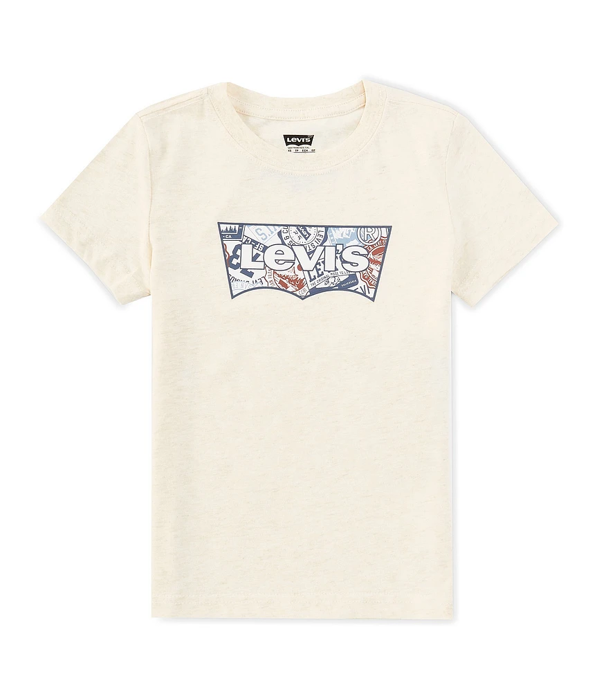 Levi's® Little Boys 2T-7 Short Sleeve Prep Quest Batwing Graphic T-Shirt