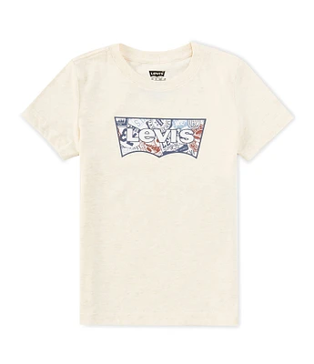 Levi's® Little Boys 2T-7 Short Sleeve Prep Quest Batwing Graphic T-Shirt