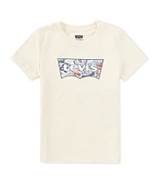 Levi's® Little Boys 2T-7 Short Sleeve Prep Quest Batwing Graphic T-Shirt