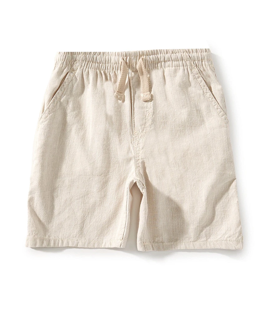 Levi's® Little Boys 2T-7X Linen-Like Pull-On Shorts