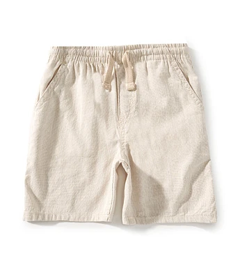 Levi's® Little Boys 2T-7X Linen-Like Pull-On Shorts