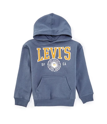 Levi's® Little Boys 4-7 Long Sleeve Sporty Fleece Hoodie