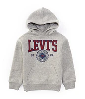 Levi's® Little Boys 4-7 Long Sleeve Sporty Fleece Hoodie