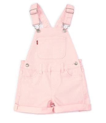 Levi's® Little Girls 2T-6X Denim Shortall