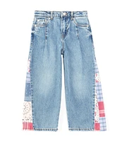 Levi's® Little Girls 4-6X High-Rise Pieced Baggy Jeans