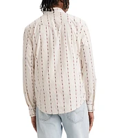 Levi's® Long Sleeve Floral/Stripe Western Shirt