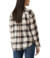 Levi's® Long Sleeve Henri Plaid Flannel Shirt