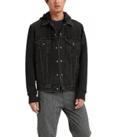 Levi's® Hybrid Hoodie V Denim Trucker Jacket