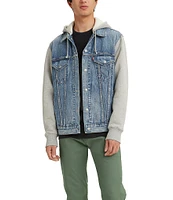 Levi's® Hybrid Hoodie V Denim Trucker Jacket