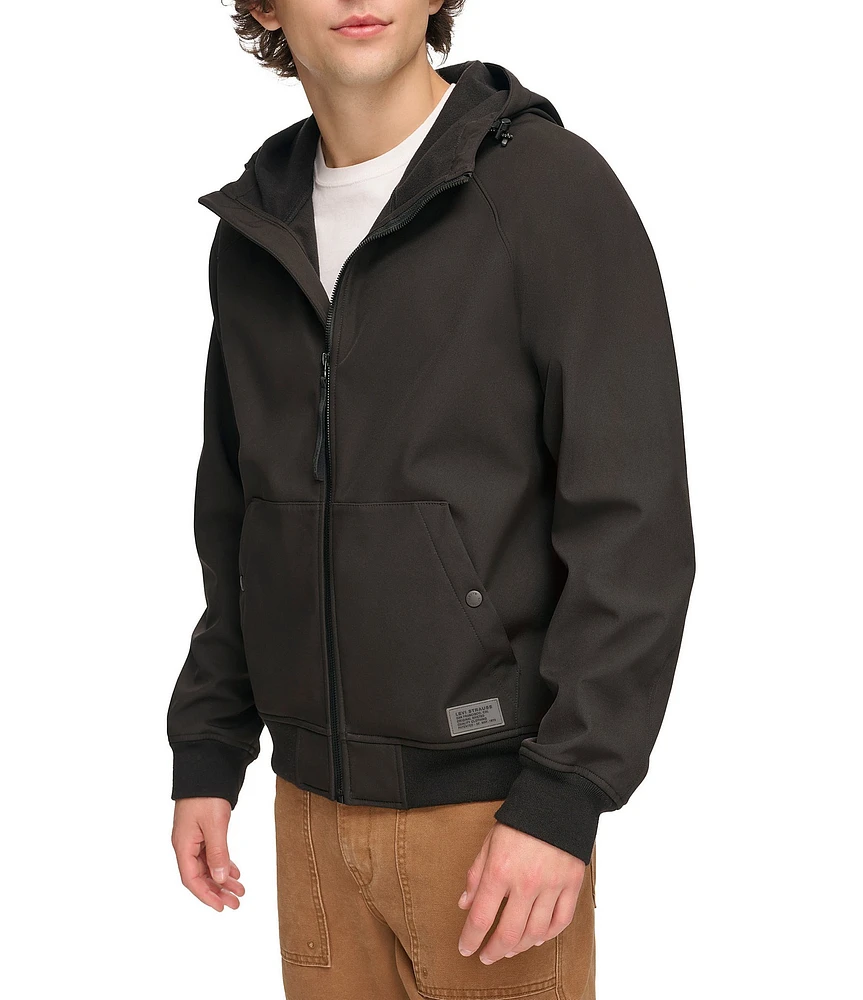 Levi's® Long-Sleeve Soft Shell Hooded Bomber Jacket