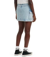 Levi's® Mid Rise Cargo Pocket Mini Denim Skirt