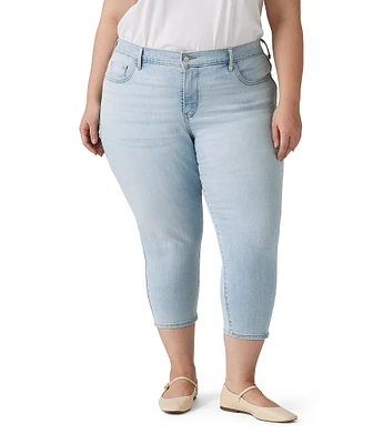 Levi's Plus Size 311 Shaping Skinny Capri Jeans
