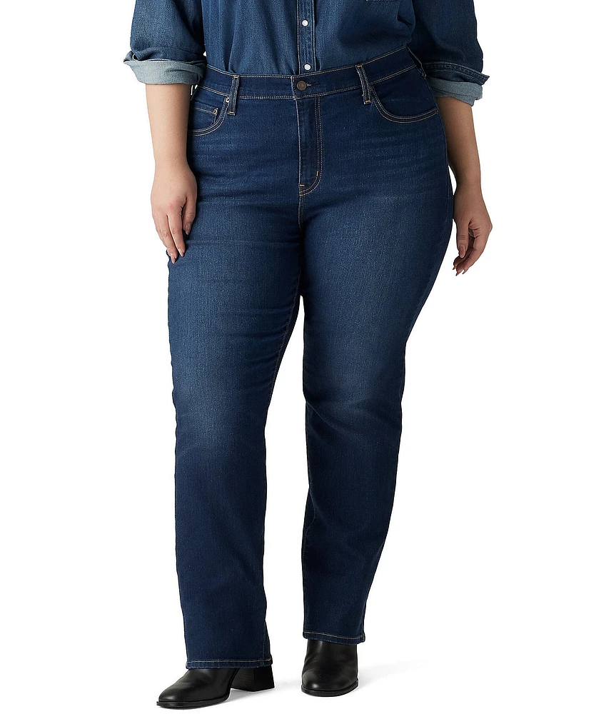 Levi's® Plus Size 724 High-Rise Slim Straight Leg Jeans