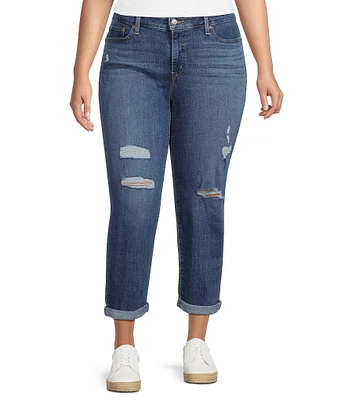 Levi's® Plus Size Boyfriend Mid Rise Jeans