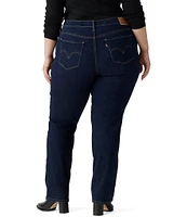 Levi's Plus Size Classic Stretch Mid-Rise Straight Leg Jeans